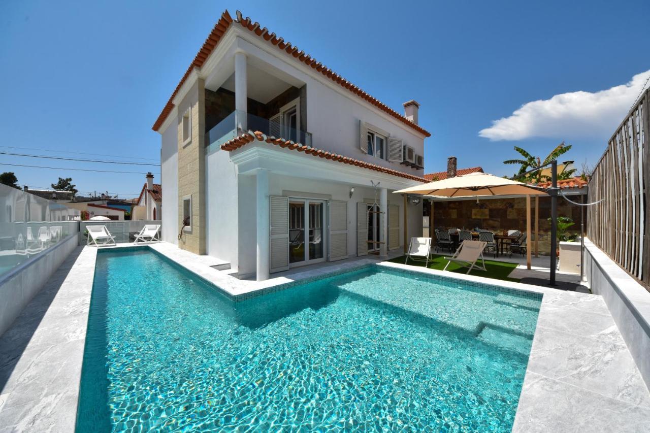 Aroeira Villa With Heated Pool By Golf Course, Beach And Lisbon Exterior foto